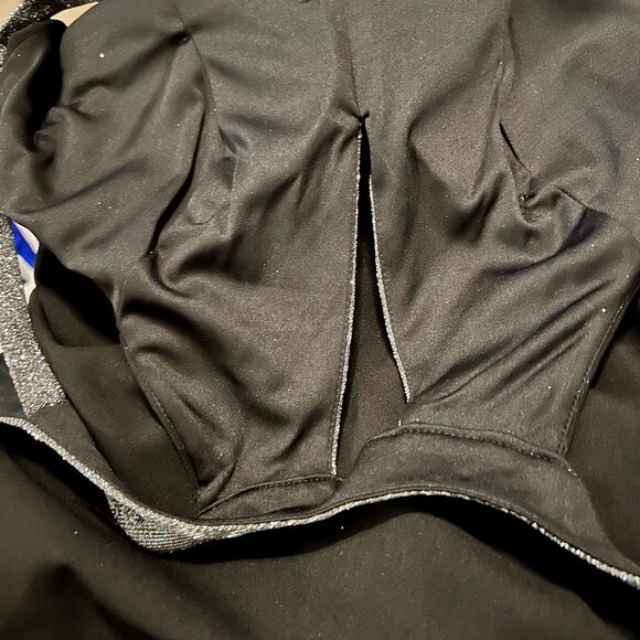 City Studio Long Maxi Black & Silver Formal Dr.-NWT-Sz 3-Shine-Prom-Dance-Cruise - Picture 16 of 16